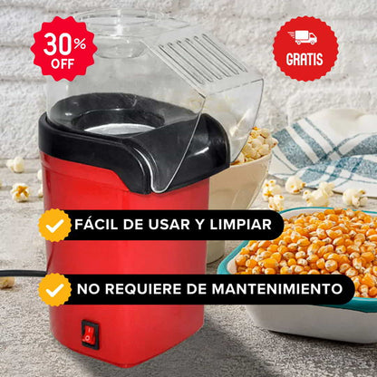 MINIJOY ®️ MÁQUINA DE CRISPETAS: FÁCIL DE USAR Y LIMPIAR (Sin Aceite)