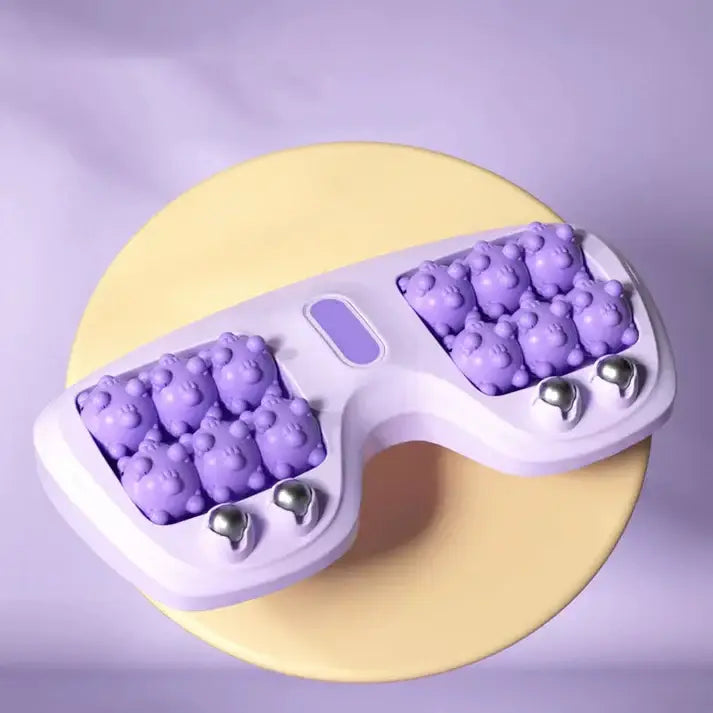 Rodillo de Masaje de Pies Doble Portátil ➕ Envío Gratis🚚