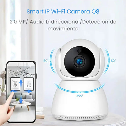 CAMARA DE SEGURIDAD 3 LENTES CON VISIÓN NOCTURNA➕Regalo Camara Tipo Xiaomi