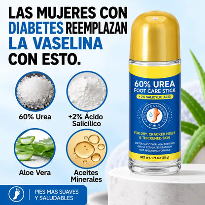 OFERTA: 2x1 Velluré - Talónes de Seda. Crema # 1 para Talones Secos y Agrietados