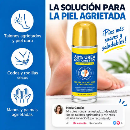 OFERTA: 2x1 Velluré - Talónes de Seda. Crema # 1 para Talones Secos y Agrietados