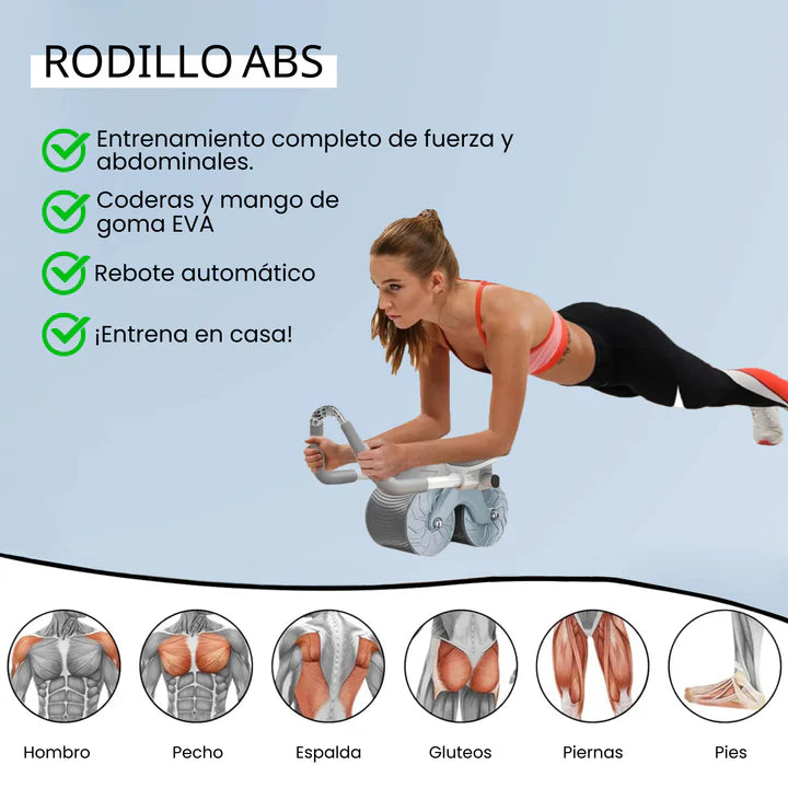 Rodillo Abdominal Con Freno Automatico 100% ORIGINAL